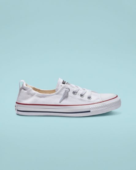 Dámské Boty Slip On Converse Chuck Taylor All Star Shoreline Bílé | CZ PSEQ07